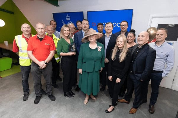 Duo Packaging presented Queen's Award for Enterprise in Innovation